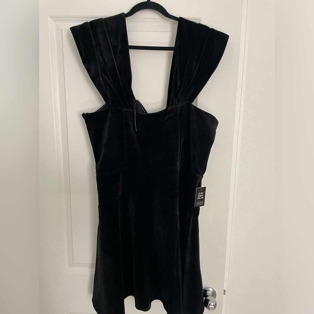 Brand New Express Velvet Off Shoulder